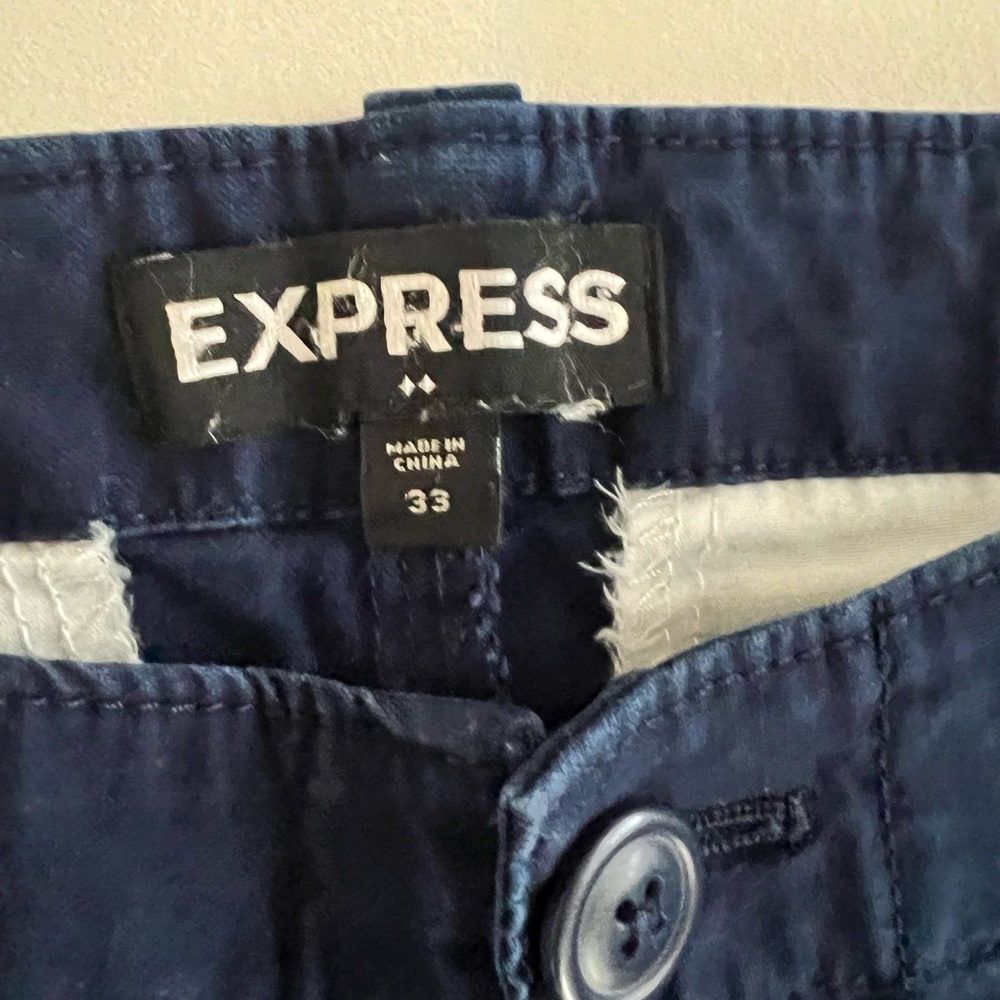 Express Blue Shorts - Picture 3 of 9